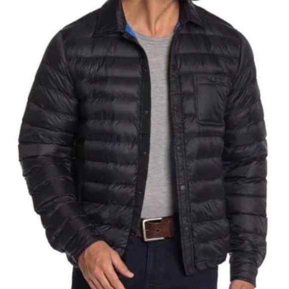 Slate & Stone Other - Slate & Stone Collar Down Snap Puffer Jacket -XL.